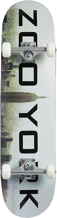 Zoo Unisex - Adult York Logo Skateboard