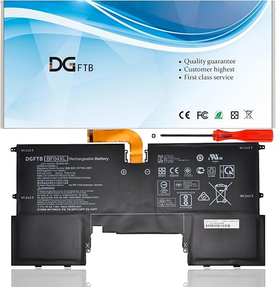 BF04XL Replacement Laptop Battery for HP Spectre 13-V101NA 13-V115TU 13-V116TU 13-V117TU TPN-C132 Y7X41EA Y8J11PA Y8J12PA Y8J13PA BF04043XL HSTNN-LB8C