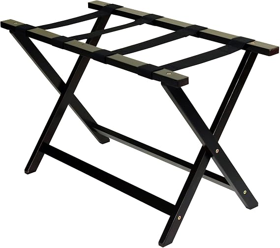 Casual Home Heavy Duty 30 Extra-Wide Luggage Rack, solid wood
