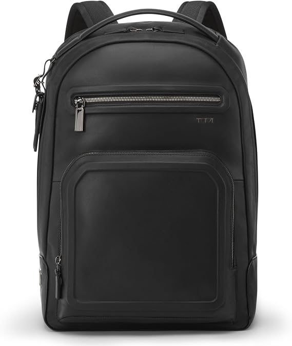 TUMI - Harrison Warren Backpack - 15-Inch Laptop Backpack - Stylish Women's & Men's Backpack for Travel & Business - Black Bombe