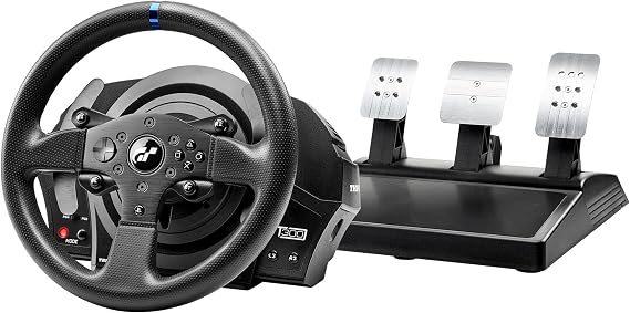Thrustmaster T300RS GT Force-Feedback-Rennlenkrad & 3-Pedalset - PS5 & PC