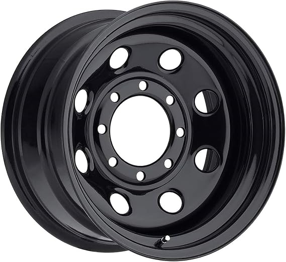 Vision 85 Soft 8 Black Wheel with Painted Finish (16x8"/8x165.1mm)