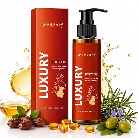 Glow Remedy Oil Magic Luxury Body Oil Lifting Body Oil Firming for Women Glow Firm Magic Body Oil Deep Moisture Firms & Lifts Saggy Skin Massage Oil for All Skin Types 100 ml