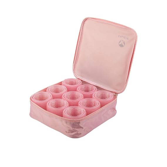 CALISTA Volumizing Soft-Grip Heatless Hair Rollers,18 Pc Set (Long Set)
