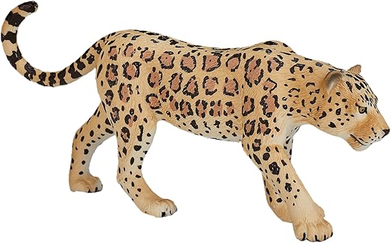 MOJO - Leopard | Hand-Painted Toy Figure | Wildlife Collection | True to Life & Highly Detailed | Designed in UK