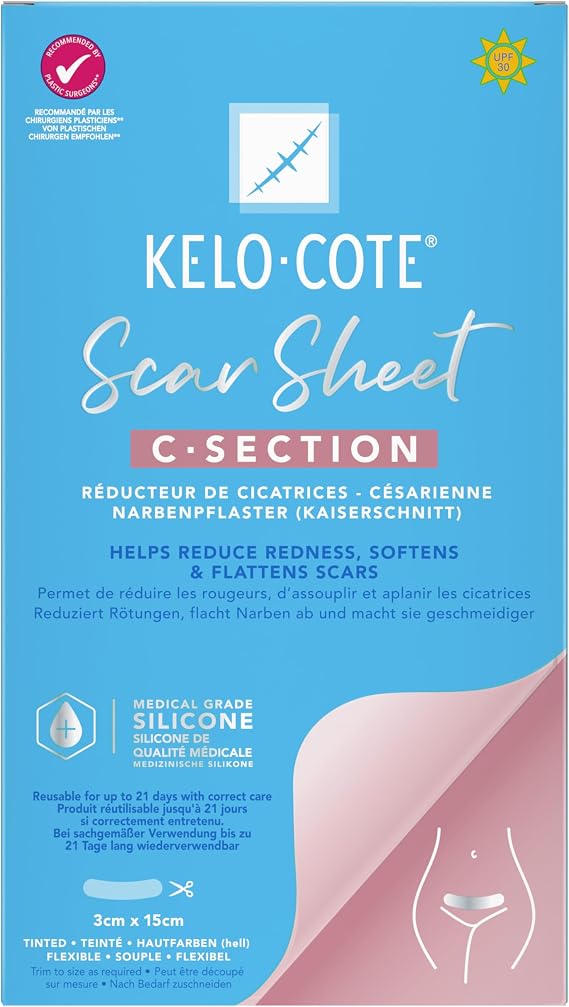 KELO-COTE C-Section Scar Sheets - 3cm x 15cm