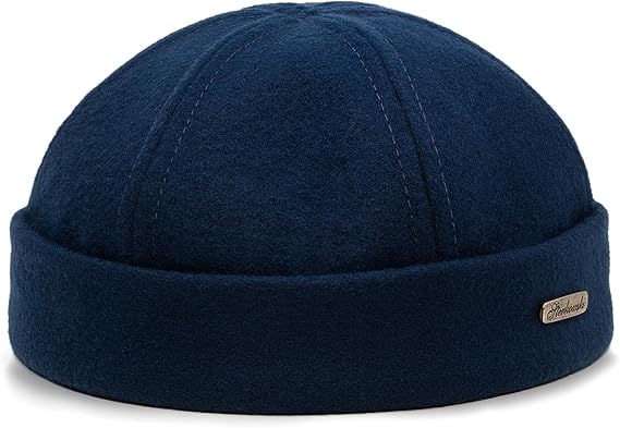 Sterkowski Docker | 100% Wool Beanie for Men and Women | Warm Handmade Dock Worker Hat