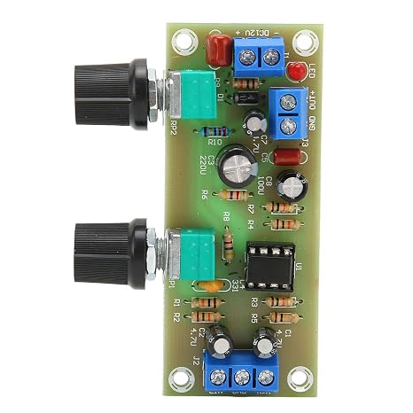 Subwoofer Preamp Board Single Supply Low Pass Filter Boards with LED Indicators DC1024V