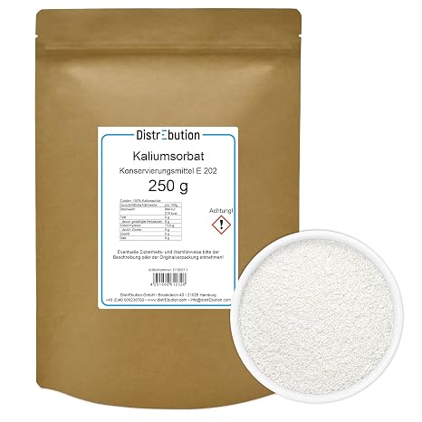 Potassium Sorbate 250 g Preservative Food Grade E202