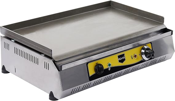 Remta R85 70 Cm Plate Grating Electric, Silver Color, 2800 W, Stainless Steel