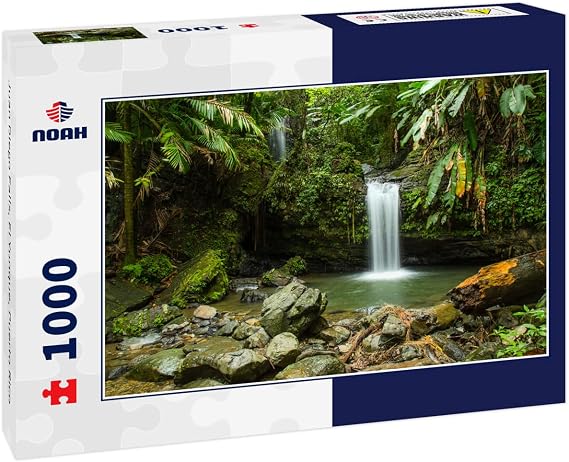 Noah Jigsaw Puzzle Juan Diego Falls, El Yunque, Puerto Rico 1000 Pieces