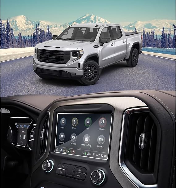 Screen Protector for 2014-2023 GMC Sierra 1500 2500HD 3500HD 8