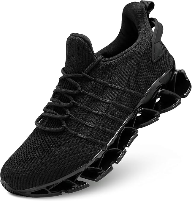 Mens Running Shoes Mesh Breathable Trail Runners Fashion Sport Blade Walking Tennis Sneakers