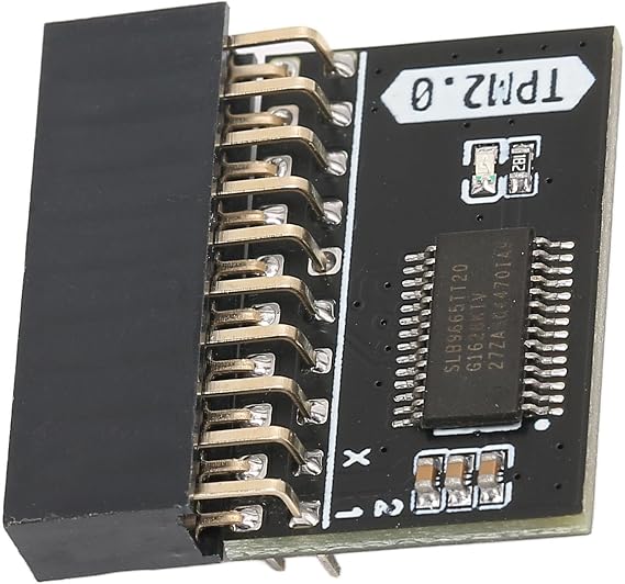 Ausla TPM 2.0 Module 20Pin Encryption Security Module TPM 2.0 Encryption Security Module for Win11 ASUS Motherboards