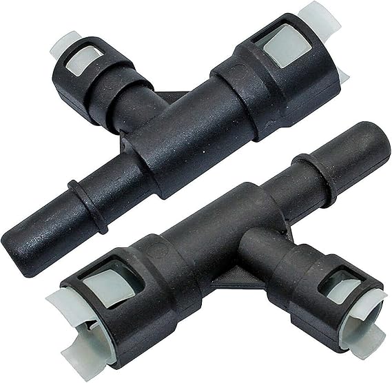 2Pcs Heater Hose Connector Fit for Cadillac Escalade, for Chevy Tahoe 800-414, 15055342, 19130058