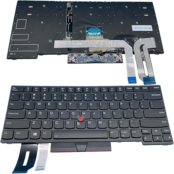 Replacement Keyboard for Lenovo ThinkPad T14 Gen1 T14 Gen2 P14S Gen1 P14s Gen2 NOT E480 Laptop Keyboard with Backlight & Trackpoint for SN20V43688 5N20V43760 US Layout Backlight