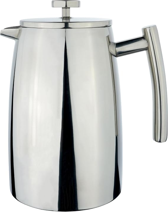 Belmont Stainless Steel Cafetière, 1.5L Coffee Maker, 6-7 Mugs
