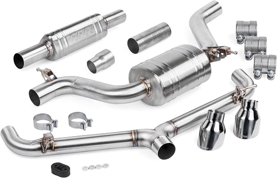 APR CBK0007 Exhaust - Catback System with Front Muffler