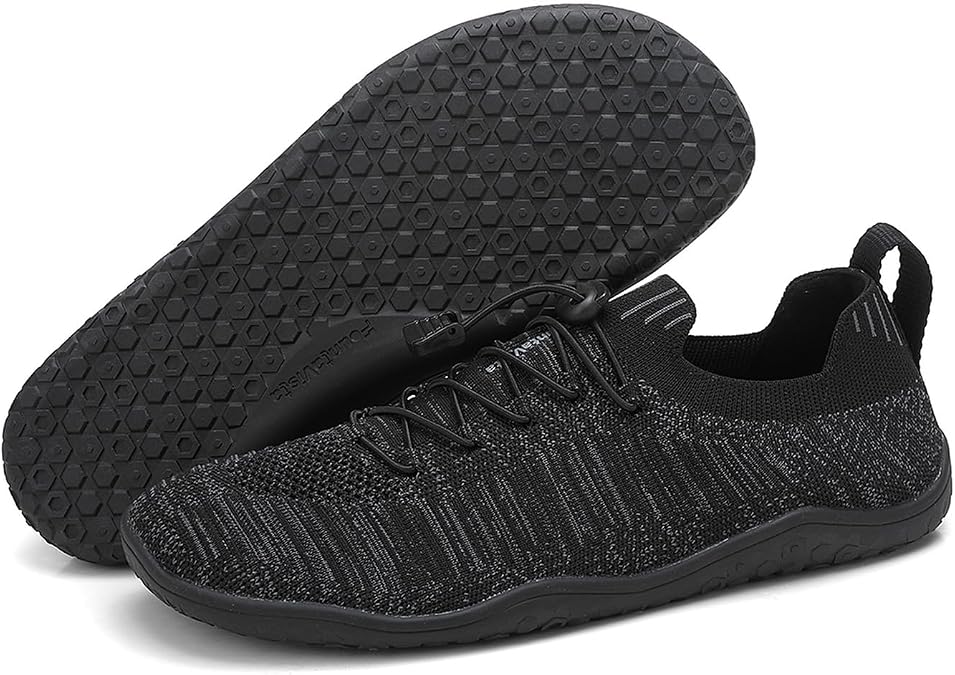 Men's Barefoot Slip-On Shoes, Wide Toe Box Zero Drop