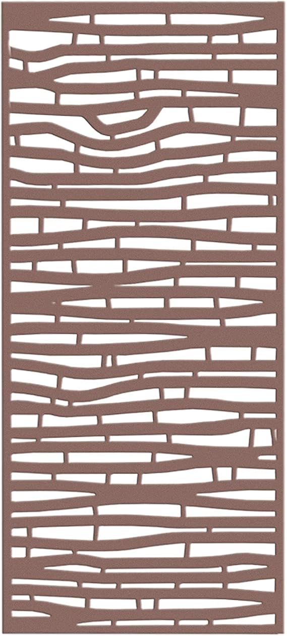 Backyard Discovery Brown Bamboo Decorative Screen Panel (Six Panels Included)