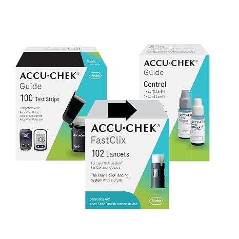 Accu-Chek FastClix Diabetes Blood Sugar Test Kit