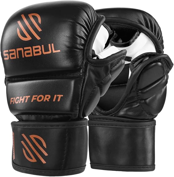 Sanabul Essential 7 oz MMA Handschuhe MMA Trainingshandschuhe Hybrid Sparring Handschuhe für MMA