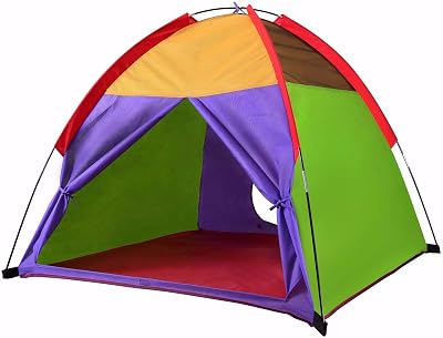 Alvantor Kids Tents Children Play Tent Toddler Pop Up Tent for Kids Boys Girls Toys Indoor Outdoor Playhouse Camping Playground Rainbow 58x58 x47