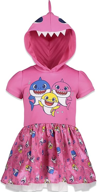Pinkfong Baby Shark Costume - Mommy & Daddy Shark Dress for Newborn to Little Kid