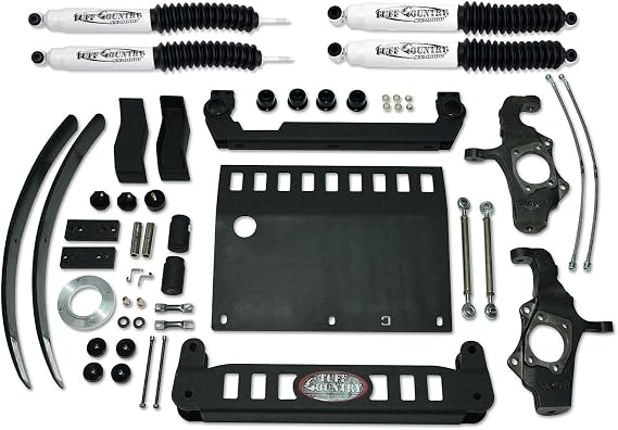 14045KN 4" Lift Kit with SX8000 Shocks 4x4 Compatible with/Replacement for Chevy Colorado 2004-2012