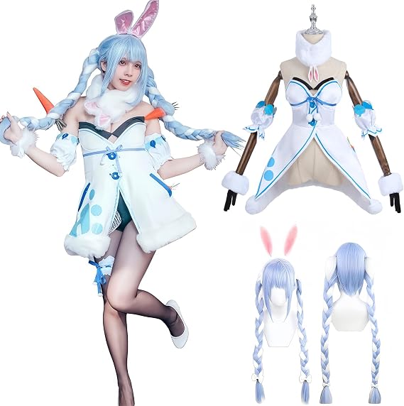 VTuber Cosplay, Gauruguura Houjou Marine Cosplay Costume, Kizuna Ai, Utada Pekora Cosplay Costume, Party, Disguise, Uniform, Performance Costume