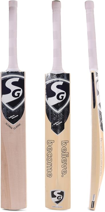 SG Kashmir Willow Cricket Bat with Full Cover