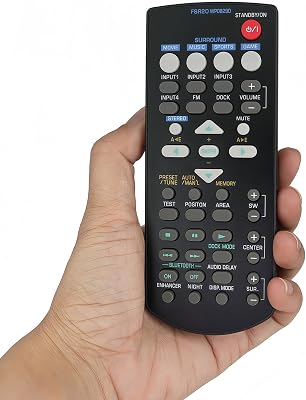 Replacement Remote Control FSR20 fit for Yamaha Home Theater AV Receiver YAS-71 YAS-71CU YAS-71SPX YAS-81 YAS-81CU YAS-81SPX WP08290
