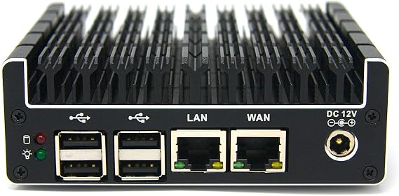 Protectli Vault FW2B - 2 Port, Firewall Micro Appliance/Mini PC - Intel Dual Core, AES-NI, 8GB RAM, 120GB mSATA SSD