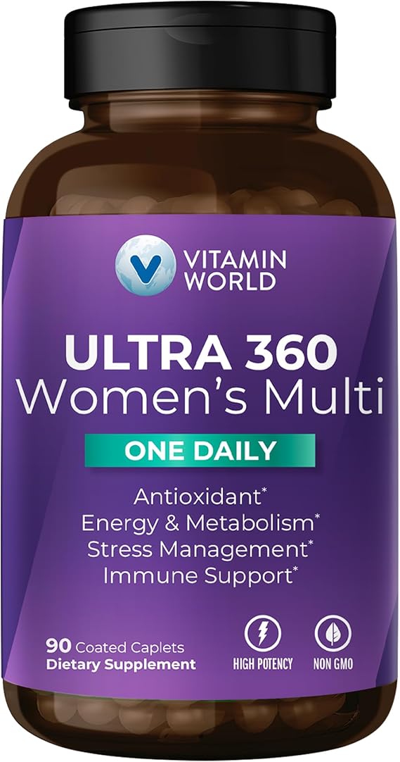 Vitamin World Ultra 360 Multivitamin for Women One Daily, Stress Support