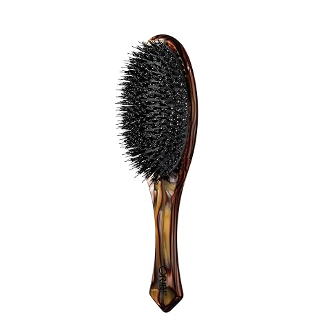 Oribe Flat Brush - Gently Detangles & Smooths Hair - Sleek, Shiny Finish