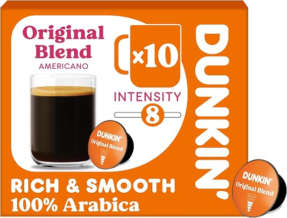 Dunkin' Dolce Gusto Capsules Original Blend - 10 Capsules