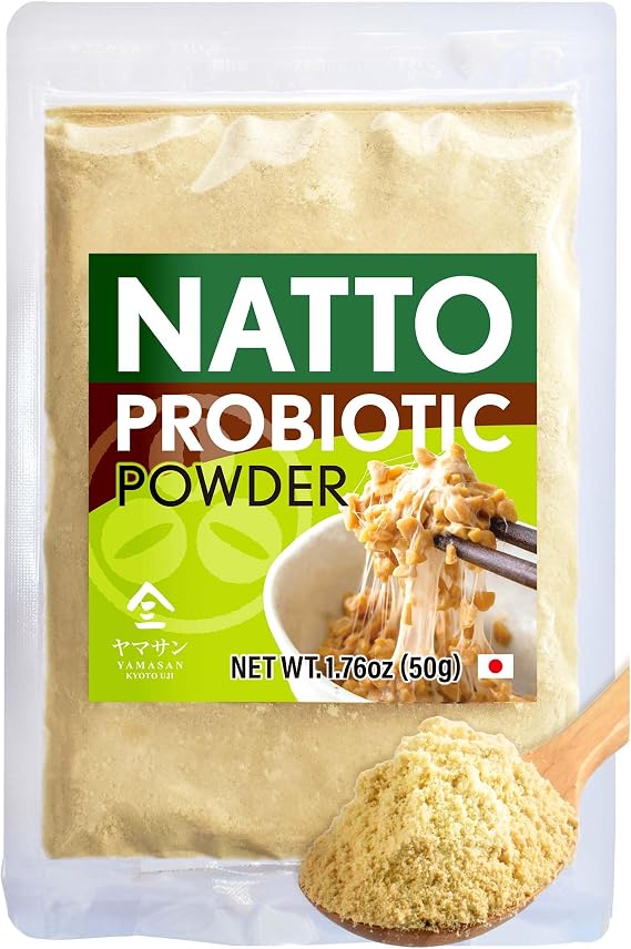YAMASAN KYOTO UJI Freeze-Dried Natto Fermented Soybean Powder 1.76oz
