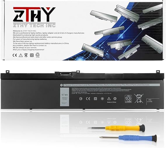 NYFJH Laptop Battery Replacement for Dell Precision 7530 Precision 7730