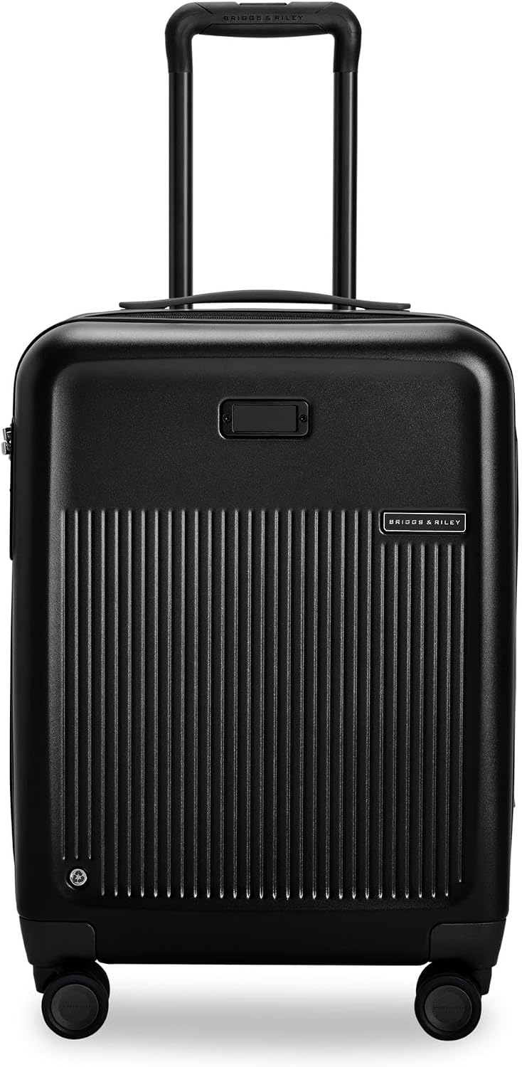 Briggs & Riley , Black, 21 Global Carry-On, Sympatico Hardside Luggage