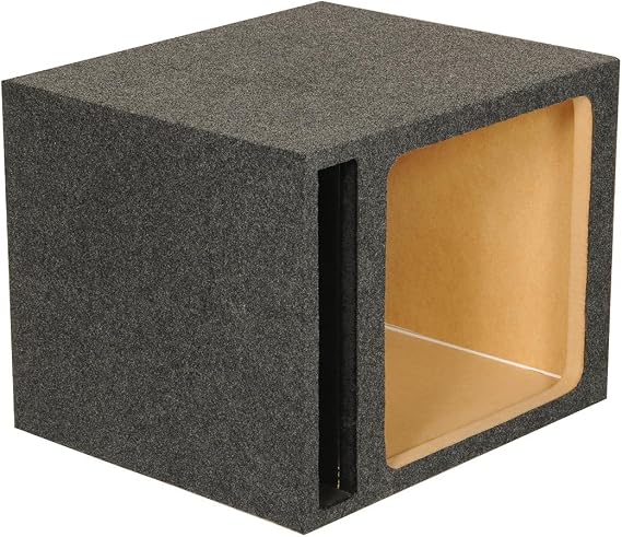 Q Power HD115 15" Single Heavy Duty Vented Square Subwoofer Sub Enclosure Box