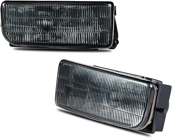 Fog Lights Lamps for 1992 1993 1994 1995 1996 1997 1998 1999 BMW (M3 E36) 318i 318is 318ti 320i 323i 323is 325i 325is 328i 328is 3 Series Original Design, 1 Pair (Smoke Lens)