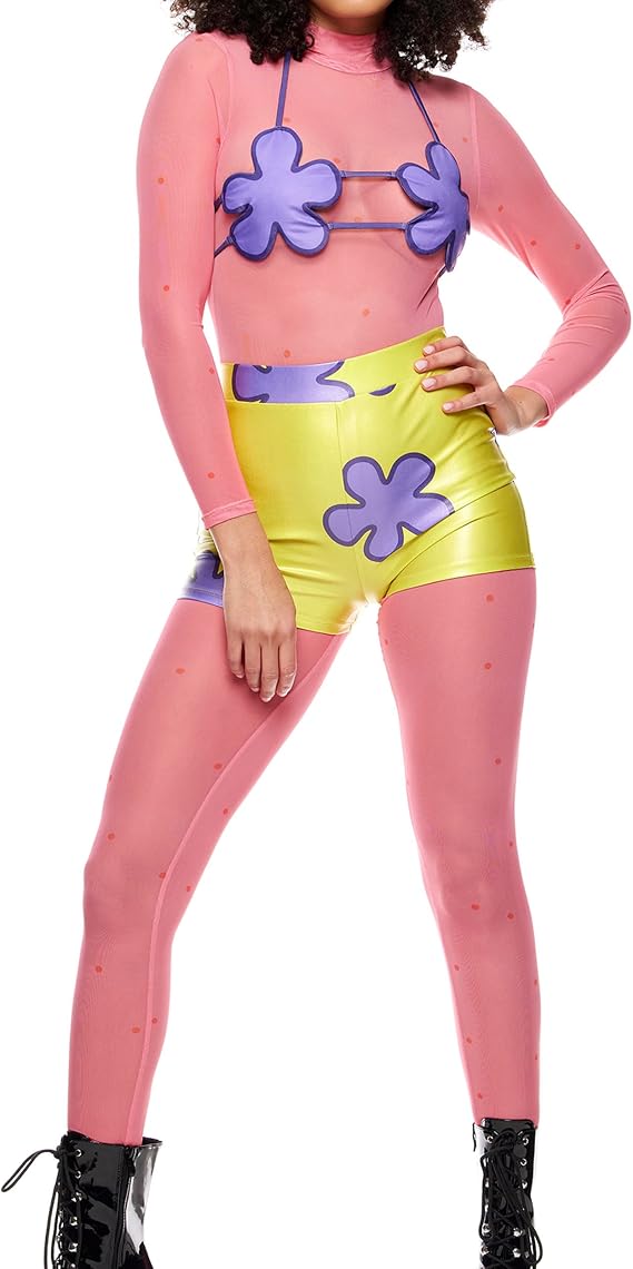 Forplay Women's Bikini Bottom Cartoon Character Costume, XS/S