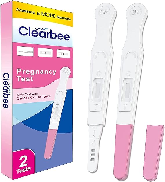 Fake Prank Joke Pregnancy Test Always Positive - April Fool's Day Practical Joke, Prank, Gag, False Pregancy Test Kit, 2 Pack Pink