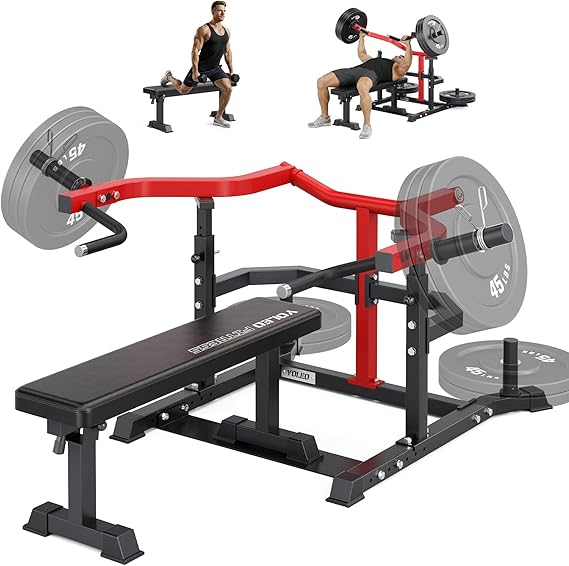 YOLEO Chest Press Machine 1100LBS Bench Press Machine
