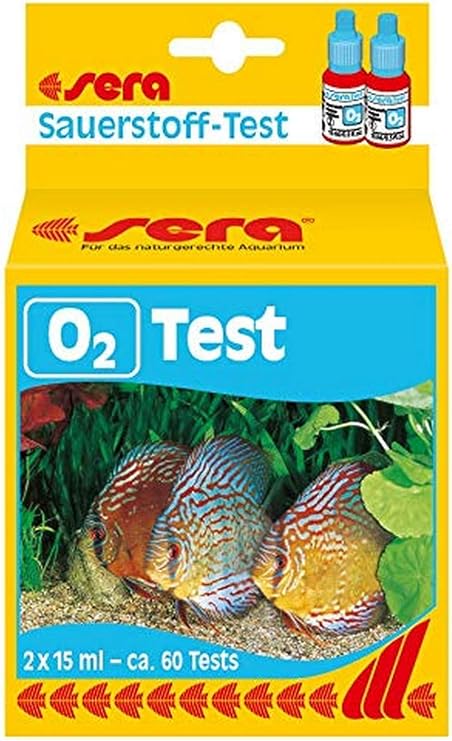 sera Oxygen-Test (O2) 15 ml, 0.5 fl.oz. Aquarium Test Kits