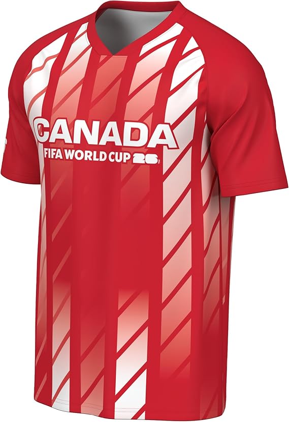 Outerstuff FIFA World Cup 2026 Mens Short Sleeve Sublimated Soccer Fashion Top