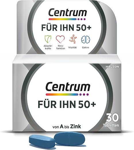 Centrum For Men 50 + Tablets 30 Pack