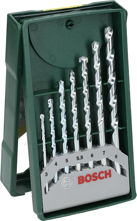Bosch Professional Accessories Dıy 7 Parça. Mini-x-Line Taş Matkap-Seti