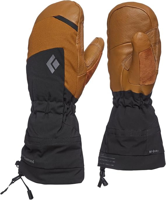 BLACK DIAMOND Men's Mercury Ski/Snow Mitts, Waterproof BD.Dry, Insulated,