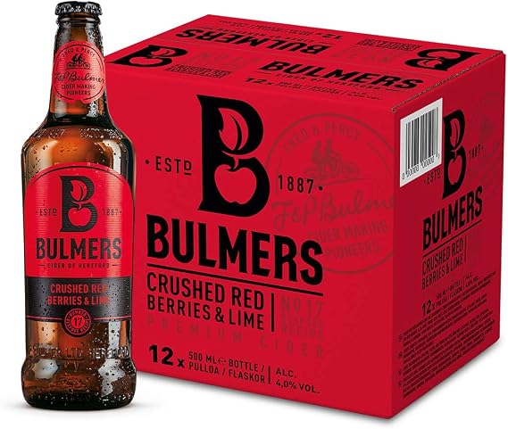 Bulmers Red Berries Cider (12 x 0.5 L)